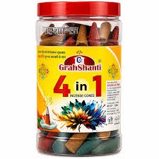 Grahshanti Dhoop Cone 4 in 1 100g