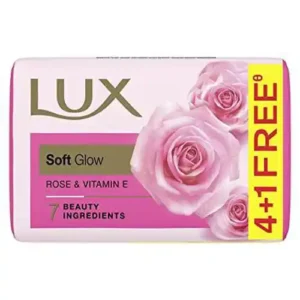 Lux Rose And Vitamin E Soap 5x100g