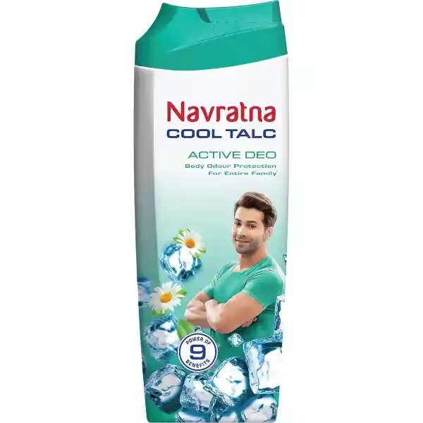 Navratna Cool Talc (नवरत्न कूल टैल्क) 100g
