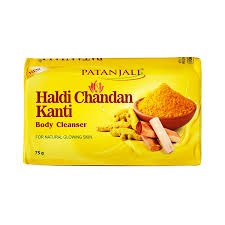 Patanjali Haldi Chandan Body Soap 4x150g