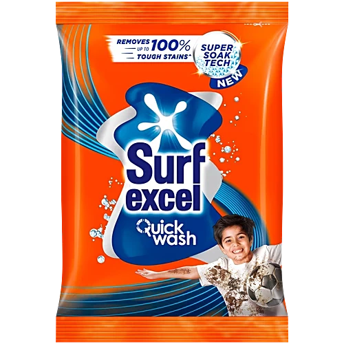Surf Excel Quick Wash Detergent Washing Powder 1 Kg