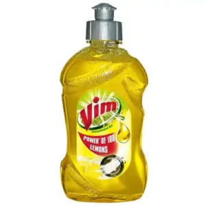 Vim Drop Lemon Liquid Dishwash Active Gel 500ml