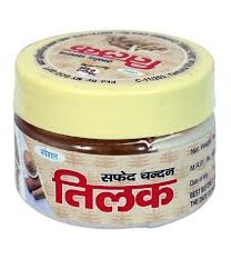White Chandan Tika Powder